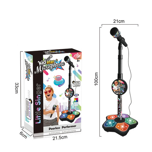 Kids microphone with light - with,