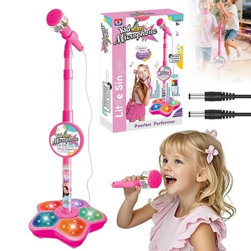 Kids karaoke microphone stand - karaoke,