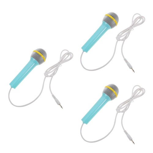 Plastic kids microphone - plastic, with