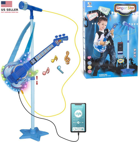 Guitar and microphone set for - and,