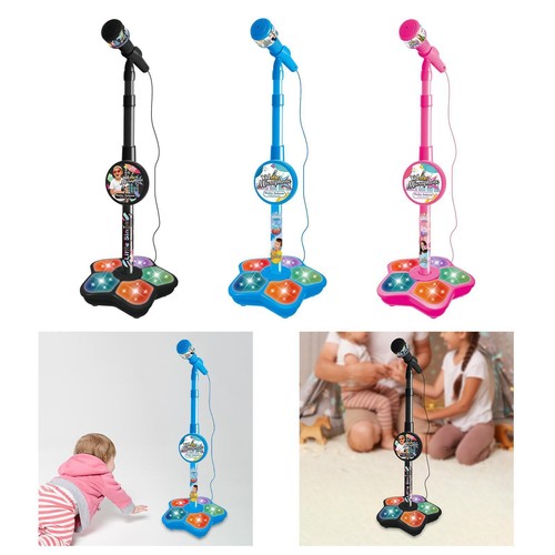 Toy microphone with stand - toy,