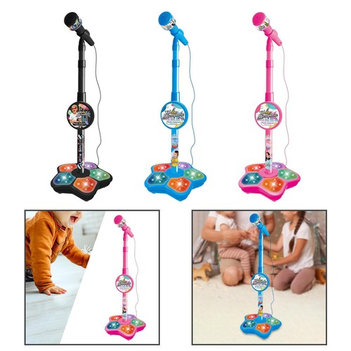 Toy microphone with stand - toy,