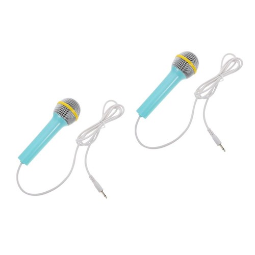 Pack plastic microphone - 2, toy