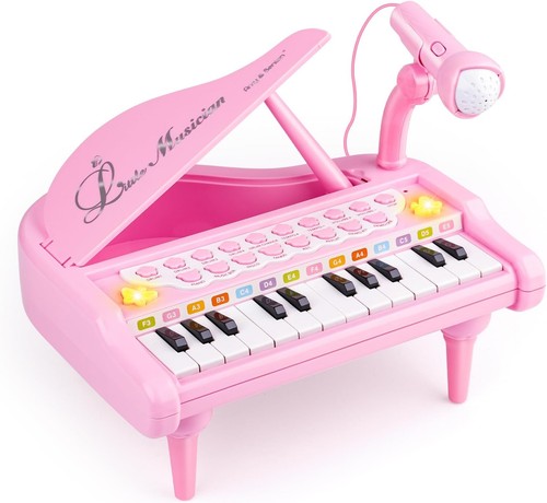 Amybenton pink piano keyboard - amybenton,